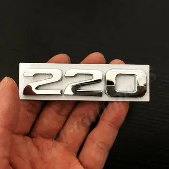 

3D Metal Chrome 220 Car Trunk Tailgate Emblem Badge Decal Sticker i VTEC Turbo