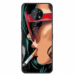 Wolf Black Silicone Soft Phone Cover for Nokia X100 (B06.CH.252)
