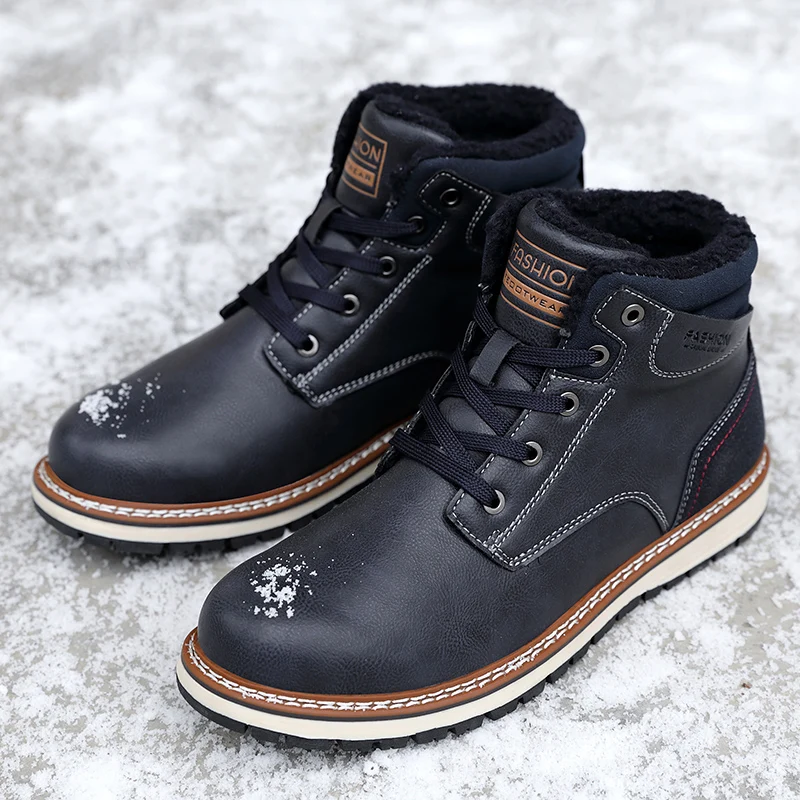 Kaaum Fashion Men's Warm Boots