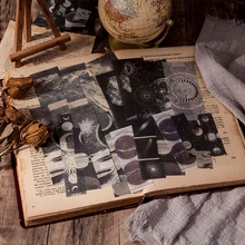 

45pcs/bag Vintage Posters Stickers DIY Materials Diary Hand Account Phone Case Laptop Planner Scrapbooking Craft