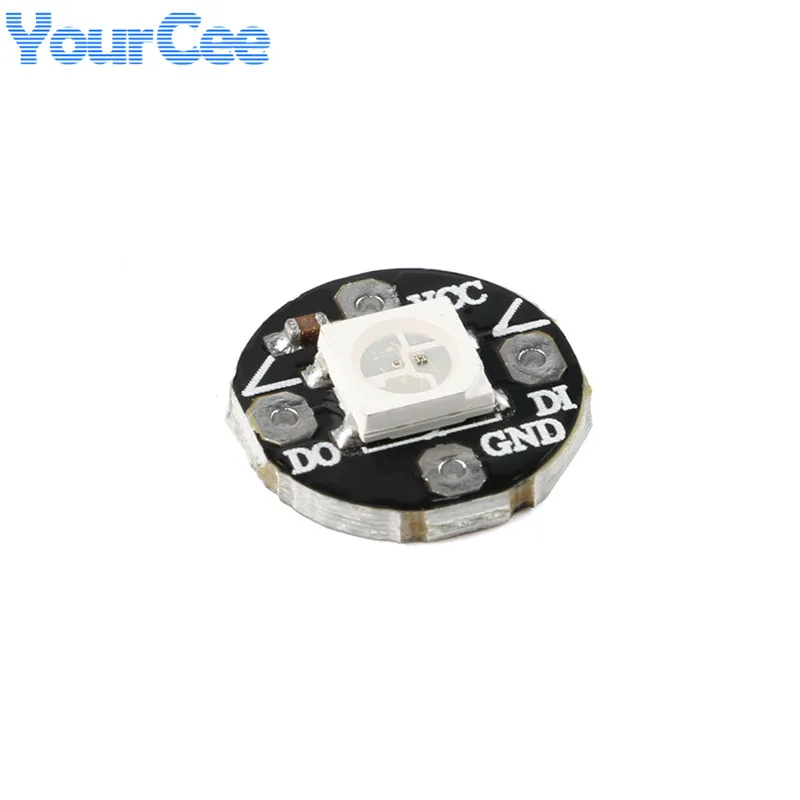 WS2812B 4 * 4 16-Bit Full Color 5050 RGB Đ&egrave;n LED Bảng Điều Khiển WS2812