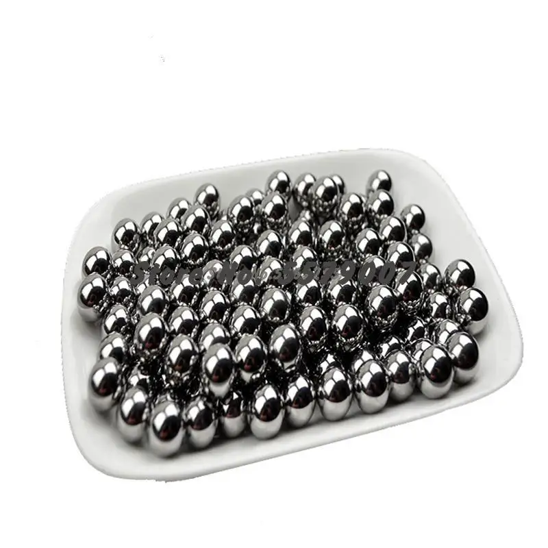 500 unids/lote 5mm 6mm 7mm 8mm bolas de acero de bolsillo de tiro al aire libre caza tirachinas Pinball de munición de bolas de acero a Accesso