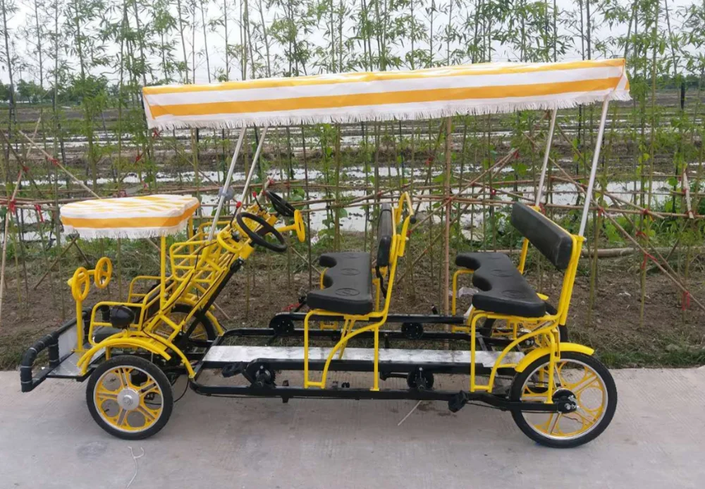 4 Seater Adult Rickshaw Tricycle Four 