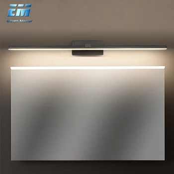 

L40cm L50cm 9W 12W LED Wall Lamp Bathroom Aluminum Mirror Light Waterproof Modern Acrylic Bathroom Lights AC110-220V ZJQ0001
