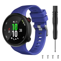Premium Silicone Sport Wristband for Garmin Swim 2 (Blue)