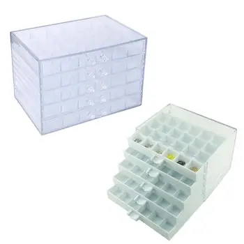 

Empty Fake Nail Box Jewelry Container Pill Case Organise Manicure Storage Adjust Size According to Your Own Needs
