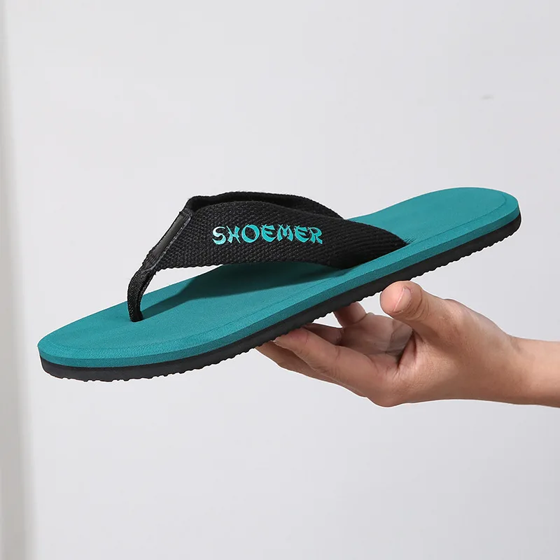 

2019 New Style Summer Men's Flip-flops Large Size Anti-slip-Style Beach Sandals Hot Selling