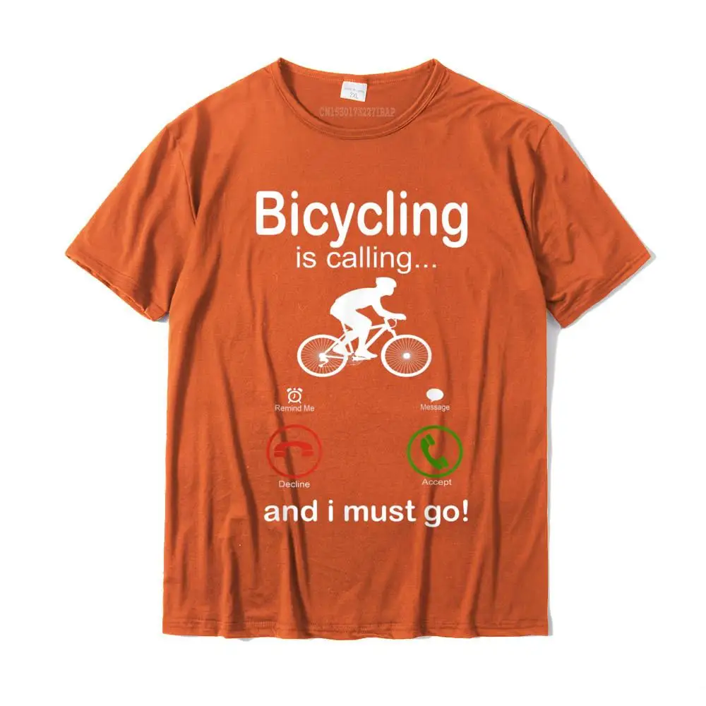 Classic Pure Cotton Funny Tops & Tees Fashionable Short Sleeve Men Tshirts Normal Summer Fall Tee Shirt Crewneck funny bicycling tshirt bicyclist gift Bicycle Rider cyclist T-Shirt__MZ23021 orange