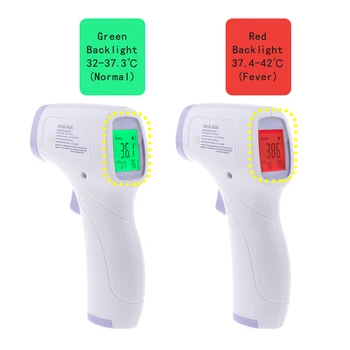 

Digital LCD Thermometer Infrared Forehead Non-touch Baby Adult Temperature Meter Infrared Forehead Thermometer for Kids Adults