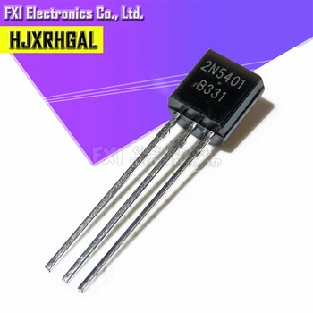 

100PCS 2N5401 TO-92 TO92 0.3A 160V PNP Transistors New original