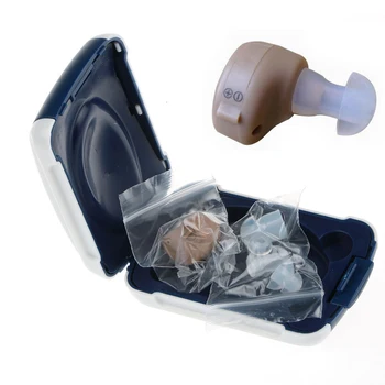 

MINI Hearing Aid Invisible Aids device Adjustable Tone ear care tools Deaf Hear Aid In-ear Amplifier