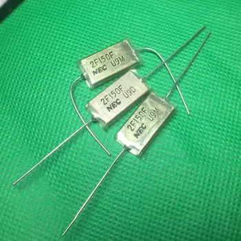 

Original electrolytic capacitor copper case NEC 500v15pf fever axial silver oil impregnated mica capacitor high precision
