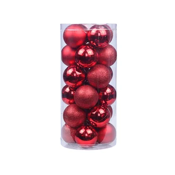 

6cm 24x Christmas Tree Ball Bauble Hanging Home Party Atmosphere Decor UK Stock