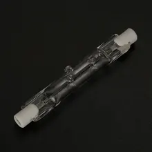 Вольфрамовая-йодная лампа, прозрачная осветительная арматура, домашняя, наружная, бытовая, галогенная лампа, экономичное стекло