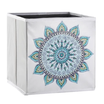 

DIY Diamond Painting Folding Storage Box Wardrobe Sundries Organizer Bins