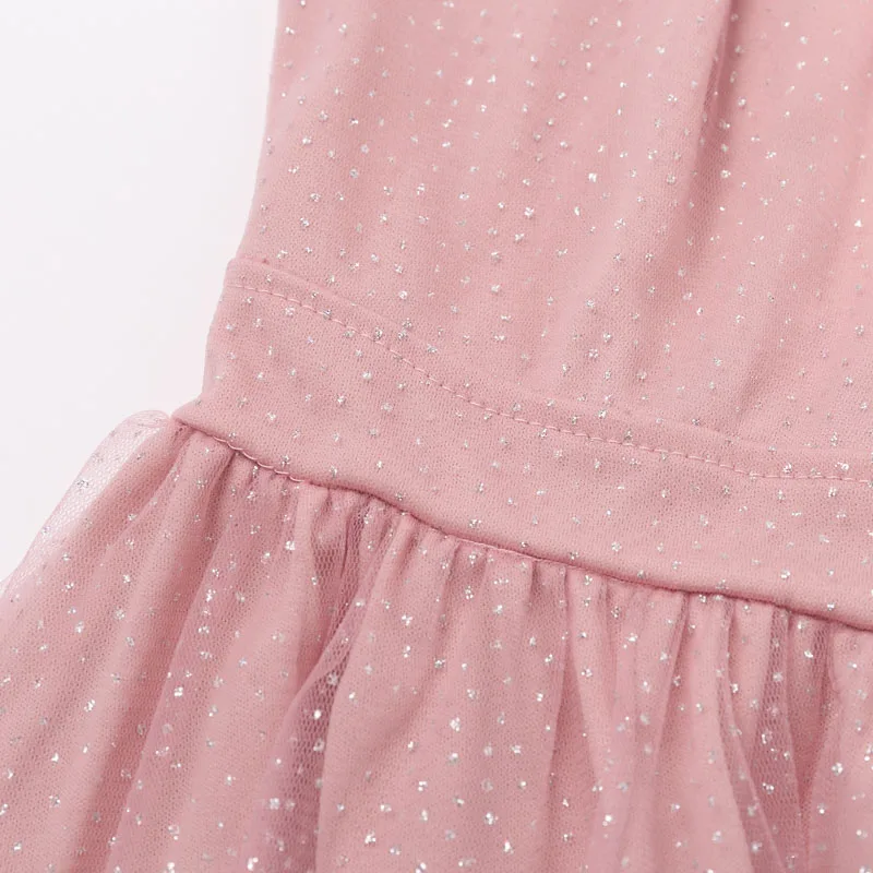 Conmoto элегантное розовое женское платье с открытой спиной осенне-зимнее платье с высокой талией модное Сетчатое платье с блестками Vestidos