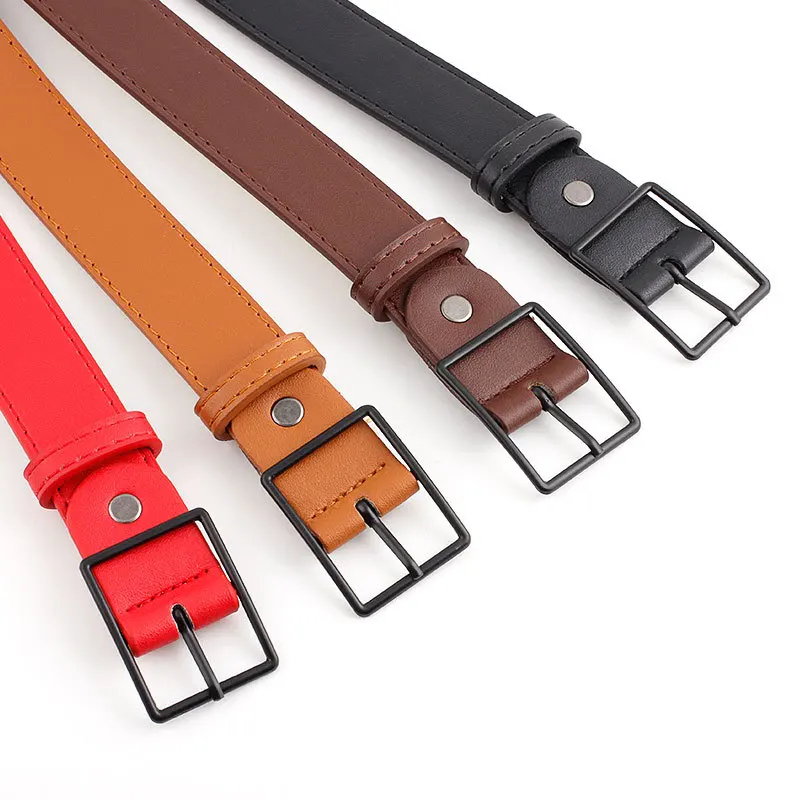 

Fashion ladies belt classic pin buckle fashion wild jeans decorative belt new creative buckle belt length 105 cm, width 3 cm