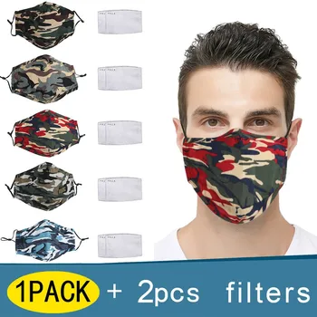

1PC Military Tactical Camouflage Face Mask Dustproof Windproof UV-against Reusable Washable Print Polyester Mouth Cover Props