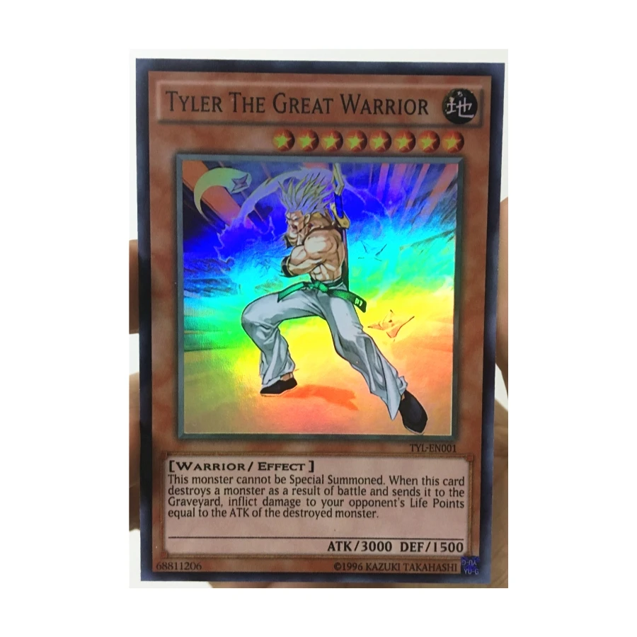Yu Gi Oh Yler The Great Warrior Diy Toys Hobbies Hobby Collectibles Game  Collection Anime Cards - Game Collection Cards - AliExpress