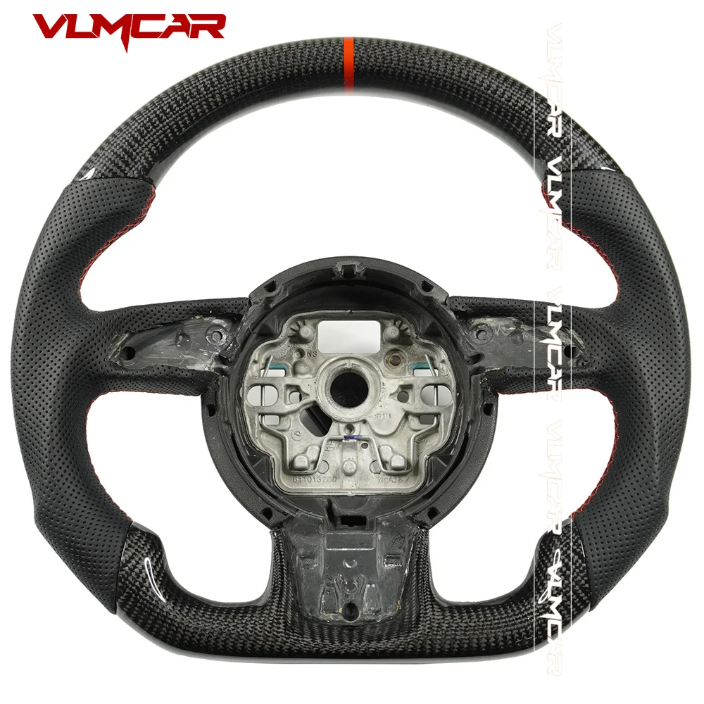 Custom Carbon Fiber Steering Wheel For Audi A5 A6 A7 S7 S6 S5rs5 Rs6