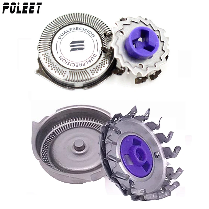 Сменная головка для бритвы Poleet с двойным лезвием HQ8 Philips Norelco лезвие PT870 AT750 AT890 HQ7760