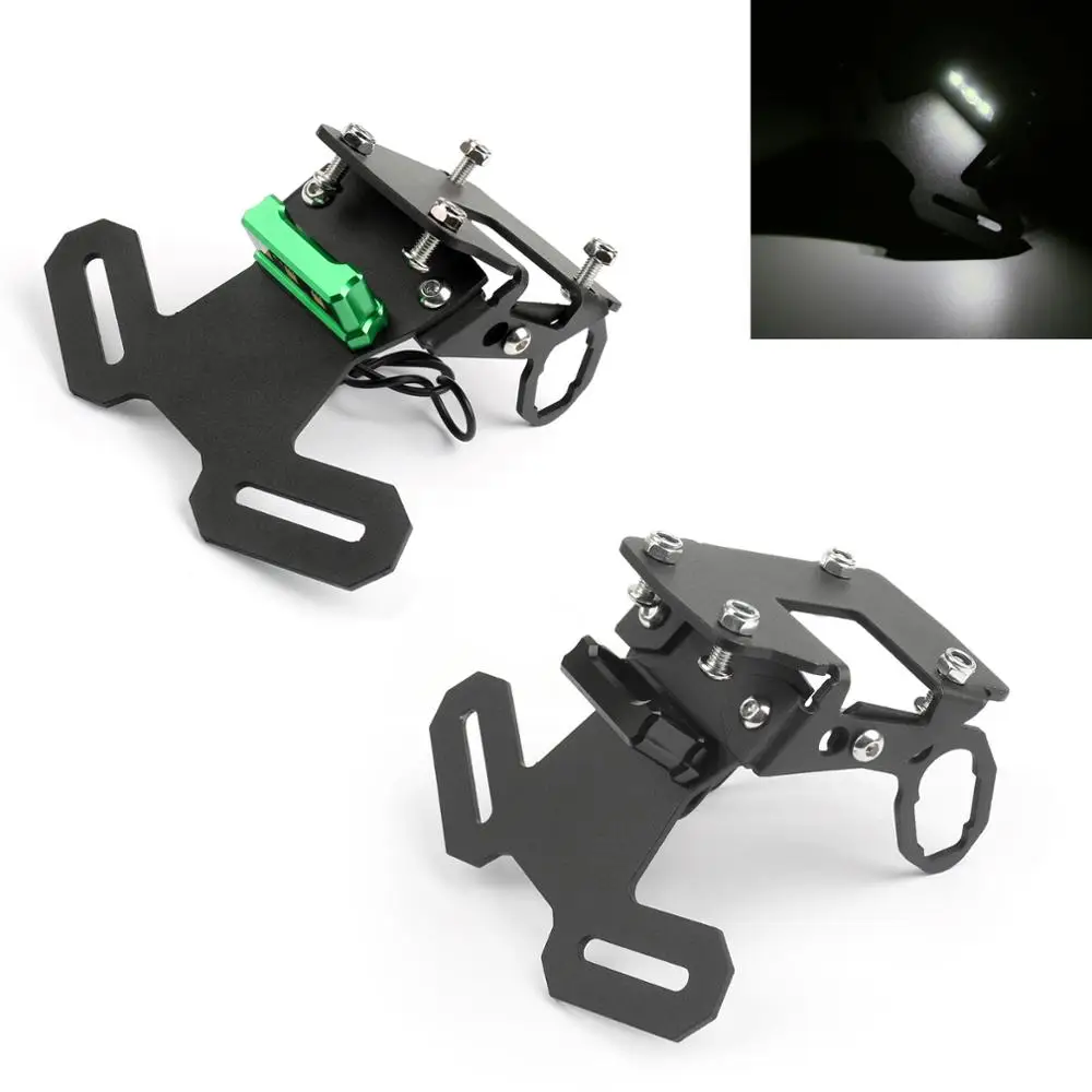 Artudatech For Kawasaki Z900 2017 Fender Eliminator Kit Rear Tail Tidy License Plate with LED Z 900 Accessories | Автомобили и