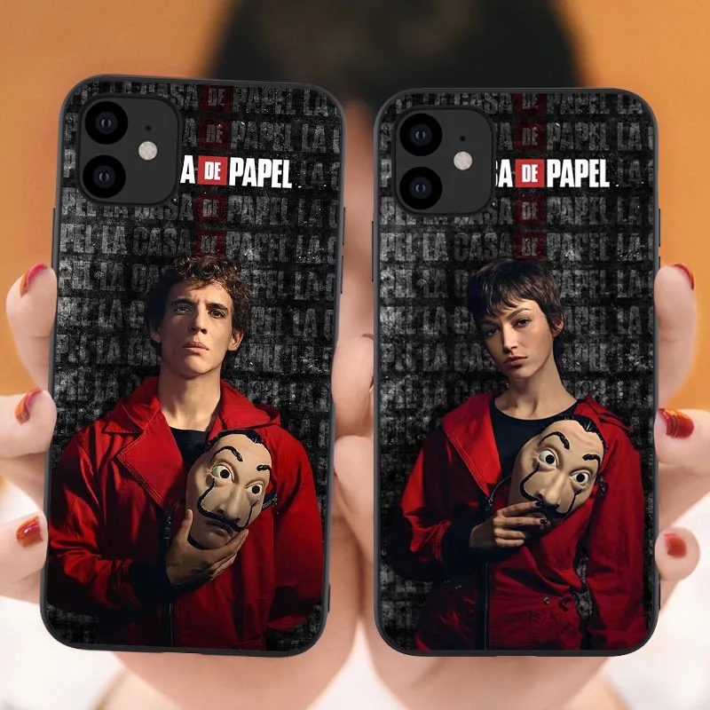 Деньги La Casa de Papel мягкий чехол для телефона iphone 11 Pro Max SE 2020 6 6s 7 8 плюс Xs X XR Bella Ciao