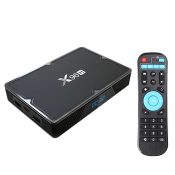 

X96H Android 9.0 TV Box 4GB 64GB H603 Quad core 6K 2.4G 5G Dual Wifi USB3.0 BT4.1 Google Player Youtube Set top box X96 H