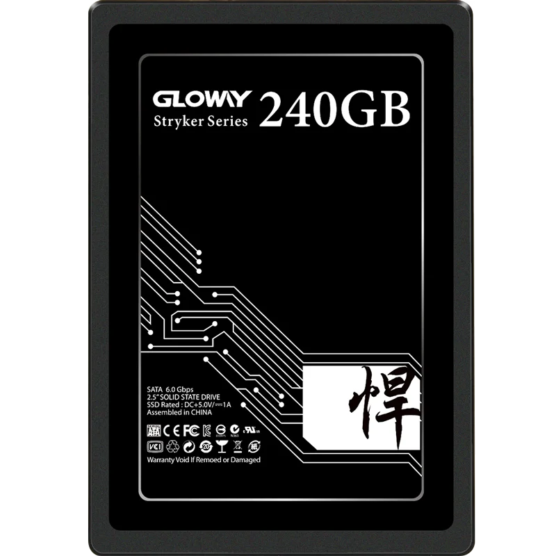 Gloway оптовая продажа SATA III SSD 240 ГБ 480g 2 ТБ 5 HDD жесткий диск для настольного ноутбука