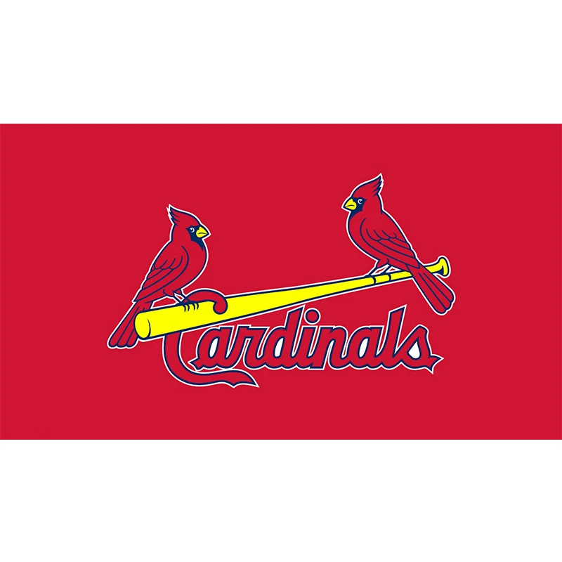 Yehoy подвесной 90*150 см STL MLB Санта-Луи Cardinals флаг для украшения