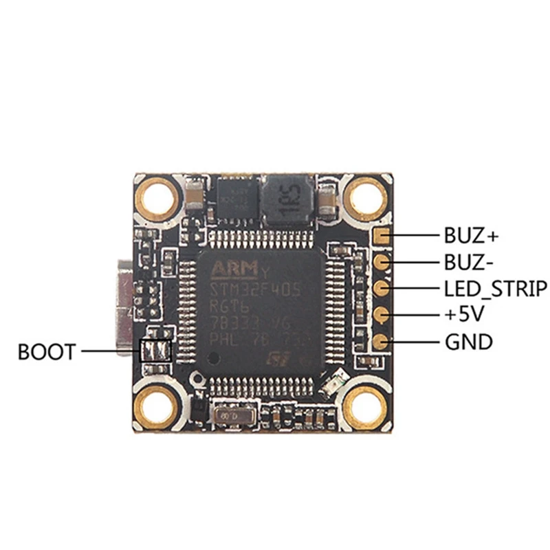 TeenyF4 Pro Летающая башня интегрированная OSD Blheli_S 4в1 ESC 1-2S Крытый бесщеточный скрещивающий станок