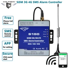 Gsm 3g 4g celular rtu sms relé interruptor industrial iot sistema de monitoramento remoto in-built watchdog sms unidade de alarme s150