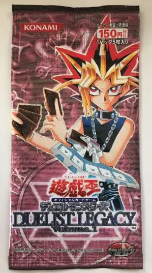 Аниме Япония Yu Gi Oh игровые карты из печатная карточка пакет Yu-Gi-Oh коллекция карт для развлечения с японской легендой игрушка - Цвет: DL1