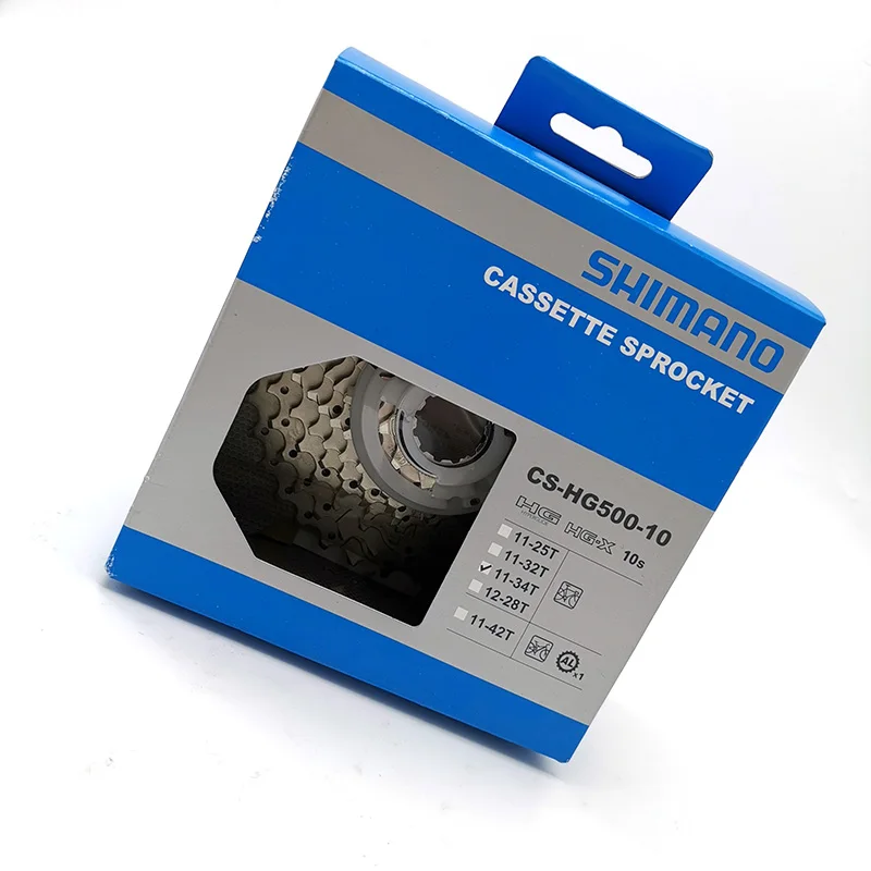 Shimano CS-HG500-10 MTB велосипед 10 скоростей кассета Звездочка 11-34T Запчасти для