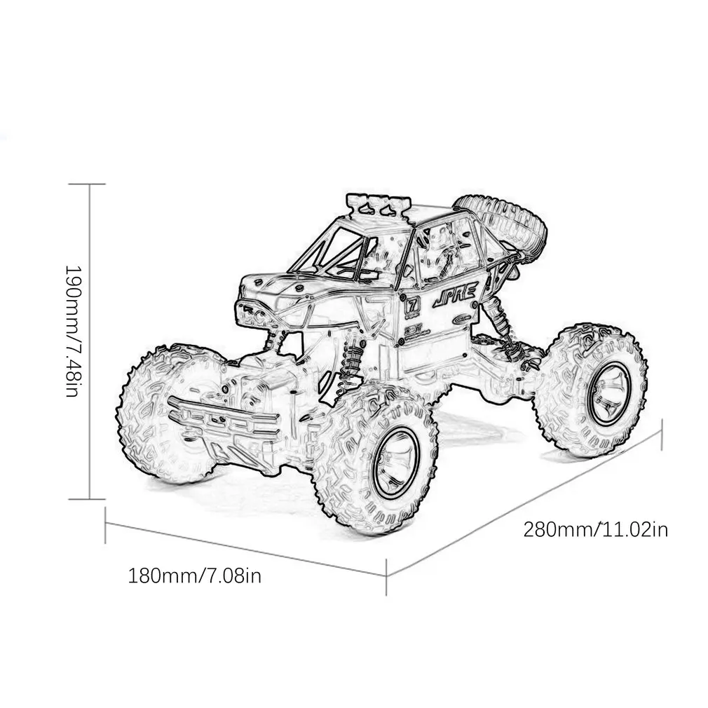 4WD пульт дистанционного управления высокоскоростная машина 2,4 ГГц электрические радиоуправляемые игрушки монстр грузовик багги внедорожные игрушки детские подарки