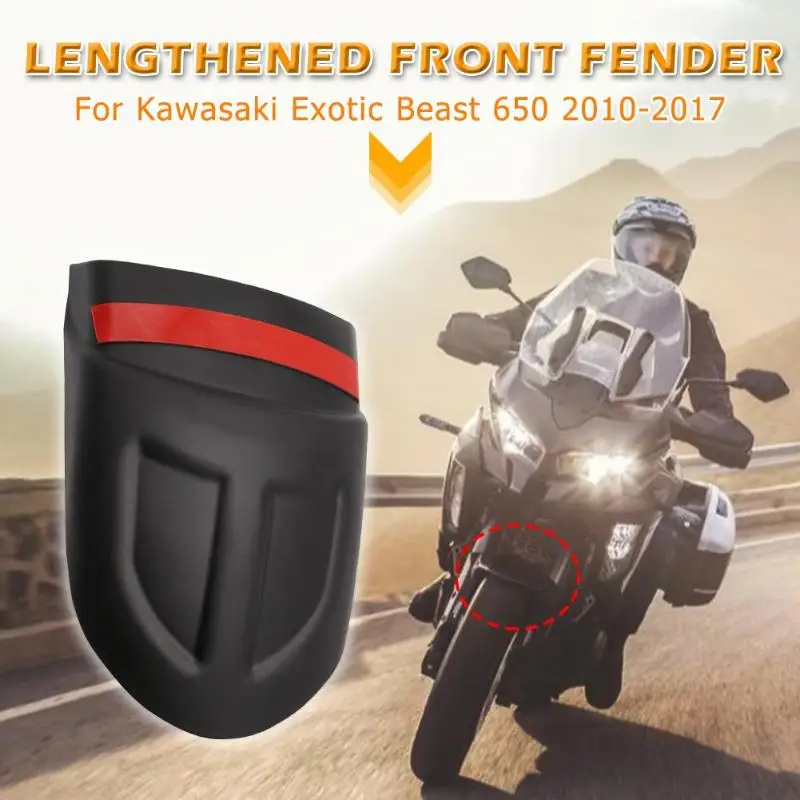 

Front Fender Mudguard Rear Extender Extension for Kawasaki Versys 1000 650 12-17 KLE650 Versys 650 2010-2017 KLE 650