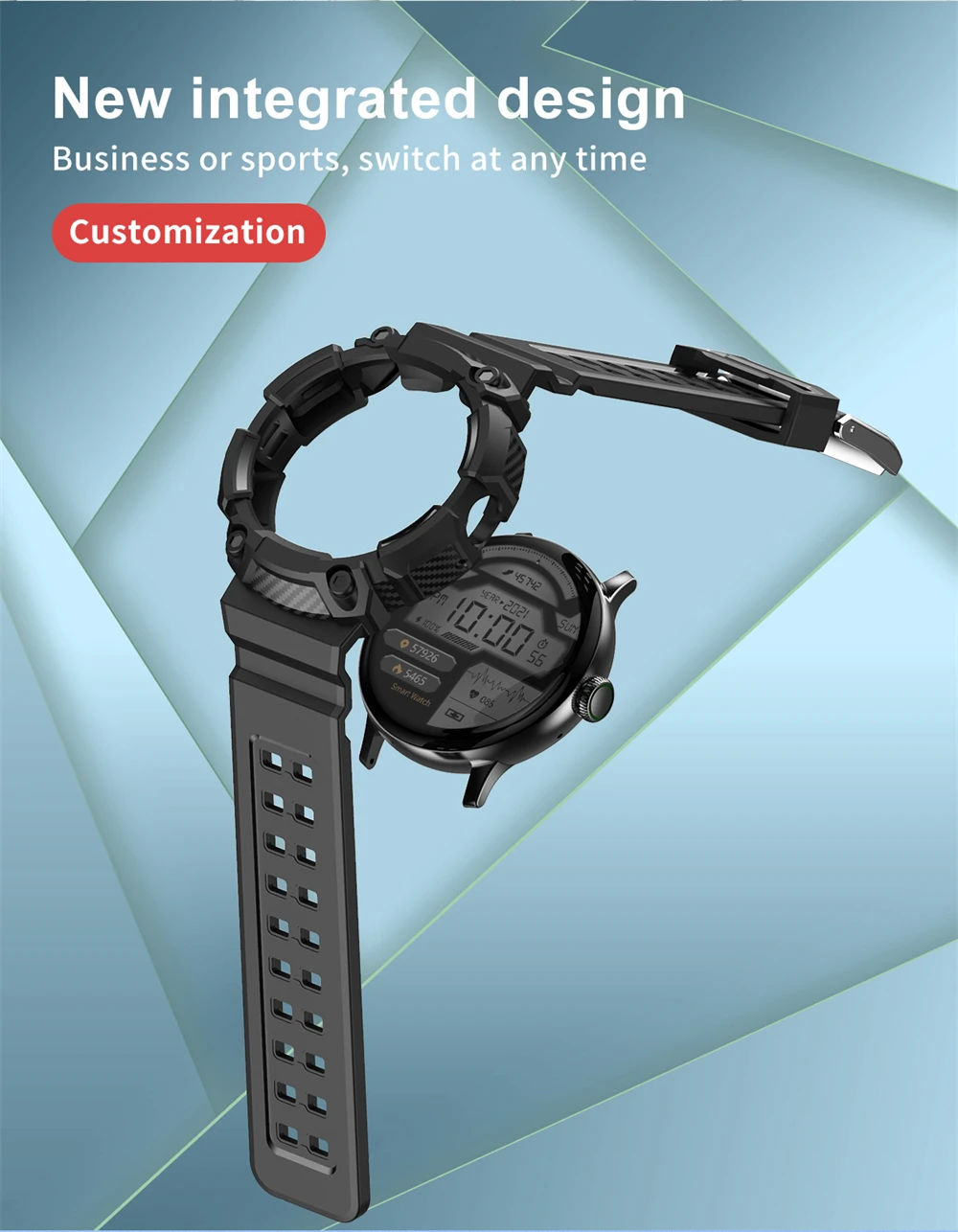 New Smartwatch IP68 Waterproof Men Sport Fitness Tracker Women Smart Watch Clock  for iPhone 12 Xiaomi Redmi Apple Samsung phone