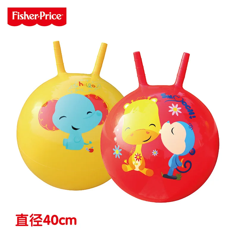 FISHER-PRICE мяч для прыжков, детские надувные игрушки, толстые детские большого размера, Детские прыжки, лошадь, BENG qiu Box