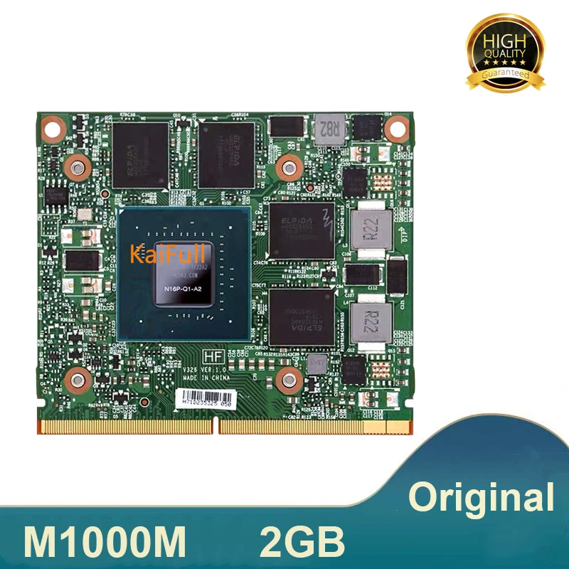 Для Dell Precision M4700 M4800 M7510 M7710 HP 8570W M1000M 2 Гб Видео VGA Графика карты N16P-Q1-A2 MXM рабочий Pecfectly