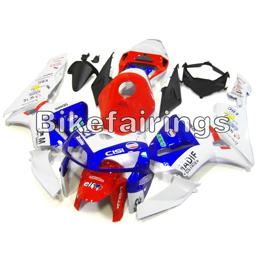 Полный обтекатели для Honda CBR600RR F5 2005 2006 CBR 600 RR 05 06 ABS пластиковые детали для мотоцикла Bodywrork глянцевый красный белого и синего цвета