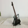 1/6 Handmade Wooden Electric Bass with Stand for 12inch BJD Dolls   Accessory Black #3 ► Photo 3/6