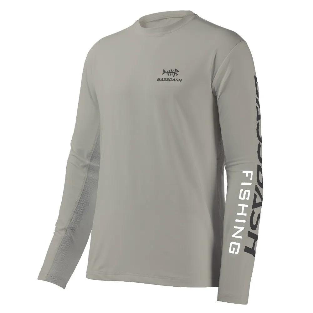Bassdash Men/’s UPF 50 Performance Long Sleeve T-Shirt UV Sun Protection Fishing Hiking Sports Shirts