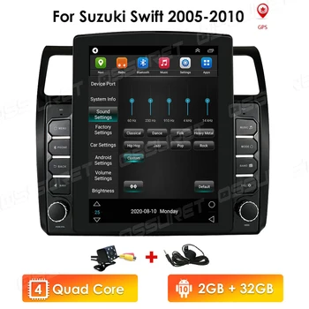 

2GB RAM 32GB ROM 9.7 inch Android 10 2Din GPS Car Navigation For Suzuki Swift 2005 2006 2007 2008 2009 2010 4G WIFI hotspot MIC