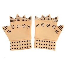 1 пара магнитотерапевтических перчаток без пальцев, облегчение боли при артрите, лечение суставов, подтяжки, поддержка, инструмент для здоровья, инструмент для ухода за ногами