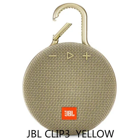 JBL CLIP3 Беспроводная музыкальная шкатулка 3 поколения bluetooth портативный сабвуфер наружный динамик мини аудио водонепроницаемый дизайн - Цвет: JBL CLIP3  YELLOW