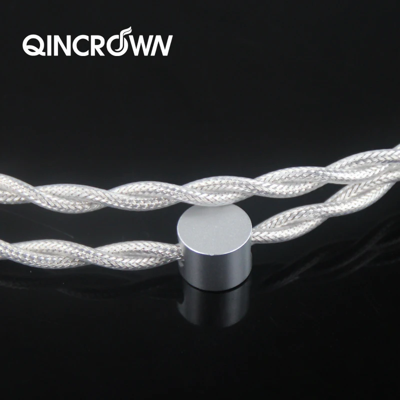Dutch crystal color Crystal Cable American standard sterling silver hifi audio CD machine amplifier fever level power cord