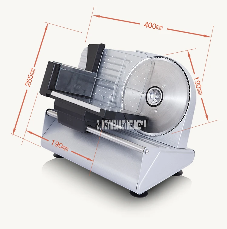 Ломтик мяса электрическая ломтерезка для домашнего и коммерческого использования хлеб для тостов ручная строгания говядины рулон мяса 220 В 200 Вт 120р/мин MS-305C