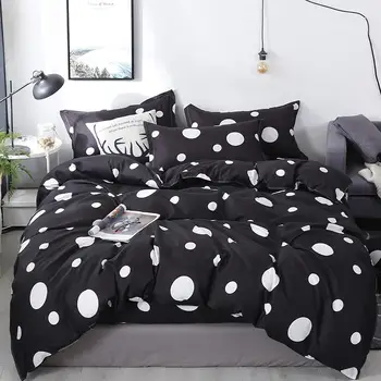 

Printing Duvet Cover Sets King Activity Bedding sets RU USA AU EU Size,Quilt cover Sheet Set Bedroom Bedding Bed Linen black