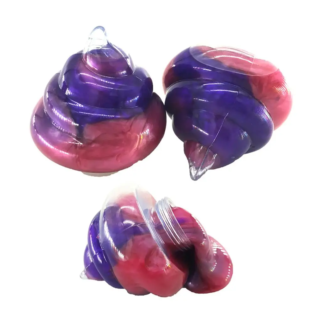 

Poop Putty Swirl Slime Squishyal Stretchy Clay Mud Gag Joke Kids Toy Party Favor Exercise coordination ability brain creativity