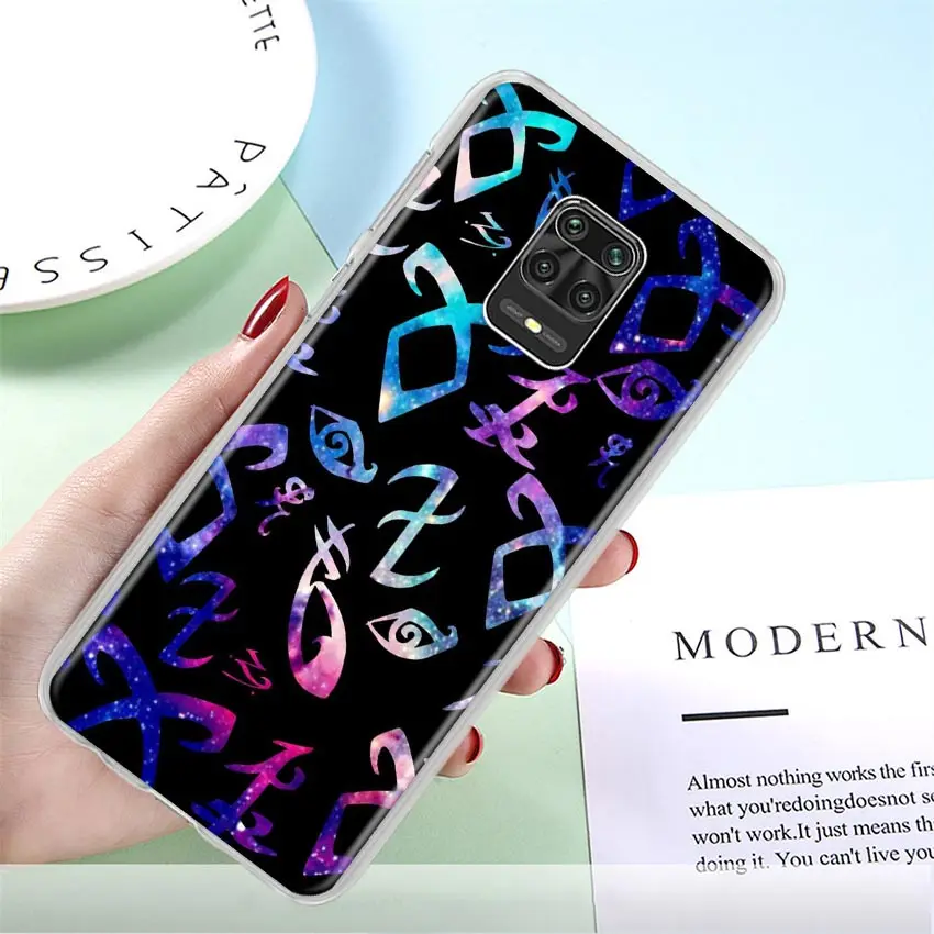 shadowhunters Phone Case for Xiaomi Redmi Note 9 Pro 8T 9S 7 8 Pro 9A 9C 7A 8A K20 K30 Pro Hard Cover 